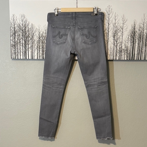 Anthropology AG Adriano Goldschmied Jeans Legging Supper Skinny Ankle Size 29 R - Picture 6 of 8